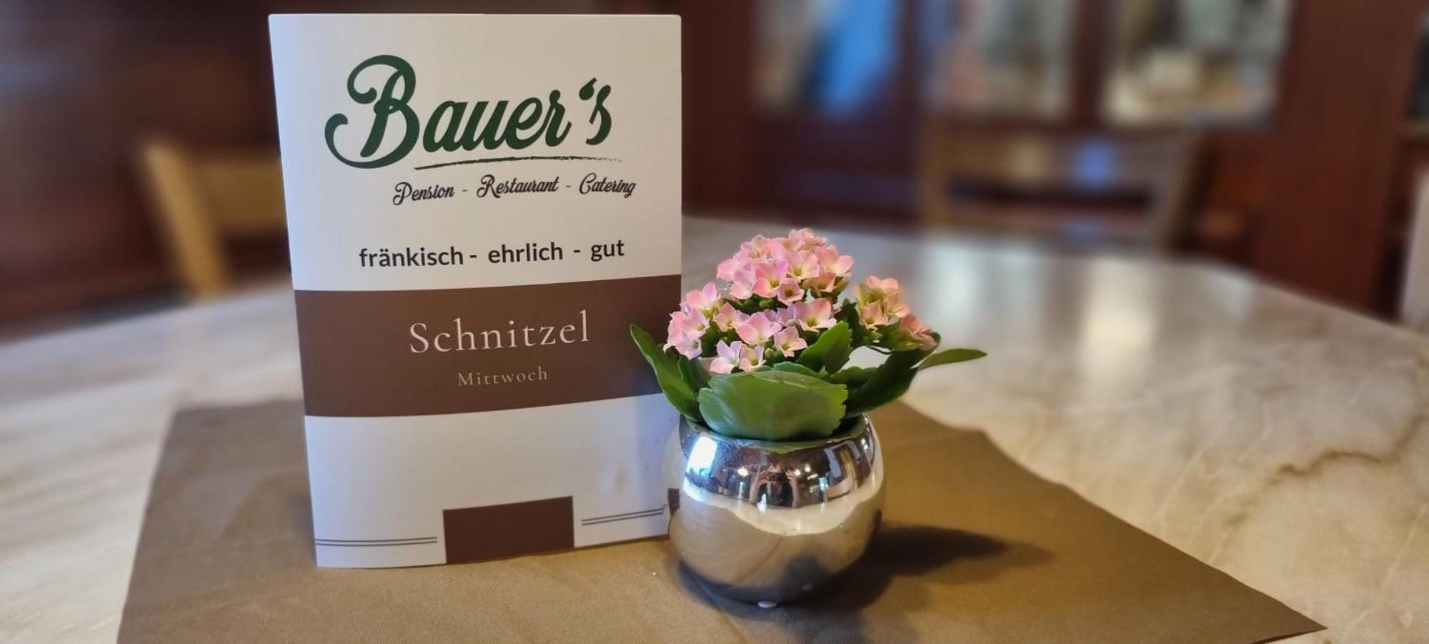 Bauer'S Pension-Restaurant-Catering Grosshabersdorf Εξωτερικό φωτογραφία